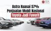 Astra Dominasi 57 Persen Penjualan Mobil Nasional