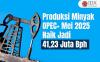 Produksi Minyak OPEC+ Naik Jadi 41,23 Juta Bph pada Mei 2025