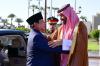 Presiden Prabowo Subianto mendapat sambutan hangat dari Putra Mahkota Arab Saudi, Pangeran Muhammad bin Salman (MBS), di Jeddah, Rabu (2/7/2025). (Foto: Ist.)