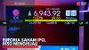 Euforia Saham IPO, IHSG Menghijau. (Sumber: IDX Channel)