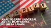 Analisis Tarif Universal AS dan Dampaknya ke Bursa Saham. (foto: IDXChannel).