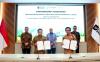 Pertamina dan PLN menandatangani nota kesepahaman (Memorandum of Understanding/MoU) pengembangan energi panas bumi. (Foto: Dok. Pertamina)