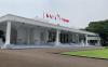 Istana Kepresidenan, Jakarta, mulai bersolek  menjelang peringatan Hari Ulang Tahun ke-80 Republik Indonesia. (Binti Mufarida/iNews Media Group)