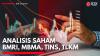 Analisis Saham BMRI, MBMA, TINS, TLKM. (Sumber: IDX Channel)