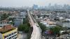 Progres Terbaru Proyek LRT Jakarta Fase 1B Velodrome-Manggarai di Jalan Pemuda-Pramuka. (Foto Istimewa)