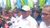 Perwakilan Massa Buruh Demo Diterima Puan di DPR, Tuntut Sahkan RUU Ketenagakerjaan. (Foto Refi Sandi/IMG)