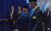 Presiden Prabowo Subianto tiba di Markas Besar Perserikatan Bangsa-Bangsa (PBB), New York, Selasa (23/9/2025) waktu AS. (Foto: iNews Media/Binti Mufarida)