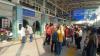 Libur Iduladha 2026, Warga Masih Ramai Tinggalkan Jakarta dari Stasiun Pasar Senen. (Foto Jonathan Simanjuntak/IMG)