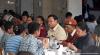 Prabowo Makan Siang Bersama Orang Tua dan Siswa SRMP 17 Tabanan, Menu Ayam Goreng hingga Telur. (Foto: Sekretariat Presiden)