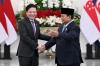 Prabowo Tegaskan Hubungan Indonesia-Singapura Harus Langgeng (FOTO:Dok BPMI Setpres)