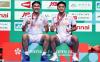 Pasangan ganda putra, Fajar Alfian dan Muhammad Shohibul Fikri, menorehkan prestasi dengan menjuarai Japan Open 2026. (Foto: Ist)