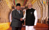 Prabowo Tiba di Arena KTT ke-18 BRICS, Disambut Langsung oleh PM Narendra Modi. (Foto: Sekretariat Presiden)