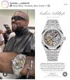 Kanye West Pakai Jam Tangan Rp24,4 Miliar saat Konser di Indonesia, Dihiasi Berlian. (Foto: Instagram/Fashion Selebriti)