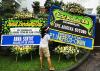 Adiguna Sutowo Meninggal, Rumah Duka Dibanjiri Karangan Bunga
