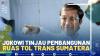 Jokowi Tinjau Pembangunan Ruas Tol Trans Sumatera