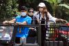 Menteri Sandiaga Uno Bersama Cinta Laura Kunjungi Desa Wisata Cibuntu