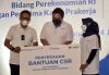 Menko Perekonomian dan Askrindo Berikan Bantuan CSR Penerima Kartu Prakerja