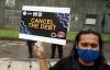 Walhi Gelar Aksi Protes di Kedubes Inggris