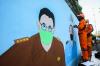 Mural Sambut HUT DKI Jakarta ke-494