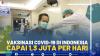 Vaksinasi Covid-19 di Indonesia Capai 1,3 Juta per Hari