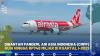 Dihantam Pandemi, Air Asia Indonesia (CMPP) Rugi Hingga Rp748 Miliar di Kuartal I-2021