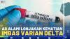 AS Alami Lonjakan Kematian Imbas Varian Delta