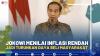 Jokowi Menilai Inflasi Rendah Jadi Turunkan Daya Beli Masyarakat
