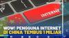 Wow! Pengguna Internet di China Tembus 1 Miliar