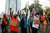Ultimatum Tak Digubris, Mahasiswa Gelar Aksi Demo di Depan Gedung KPK