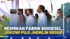 Resmikan Pabrik Biodiesel, Jokowi Puji Jhonlin Group