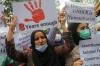 Pencari Suaka Asal Afghanistan Kembali Gelar Aksi di Depan Kantor UNHCR