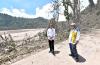 Presiden Tinjau Gladak Perak dan Lokasi Pengungsian Terdampak Erupsi Semeru