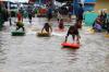 Banjir Rob Rendam Permukiman Warga di Pulau Panggang