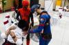 Karakter Tokoh Superhero Temani Anak-anak Vaksin Covid-19