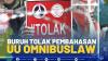 Buruh Tolak Pembahasan UU Omnibuslaw