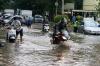 Jalan Bungur Besar Raya Jakarta Pusat Terendam Banjir