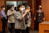 Menteri Keuangan Sri Mulyani Raker dengan Banggar DPR