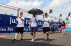 Momen Pembalap dan Tim Formula E Lakukan Track Walk di Jakarta International E-Prix Circuit