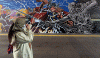 Jakarta Experience Board Bersama Disney Indonesia Melakukan Kolaborasi Mural