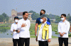 Presiden Jokowi Tinjau Progres Renovasi TMII