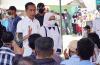 Presiden Jokowi Tinjau Penyaluran Bantuan Pemerintah di Kota Baubau