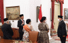 Prabowo Dampingi Jokowi Lantik Panglima TNI Laksamana Yudo Margono