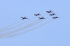 Jupiter Aerobatik Team Latihan Manuver di Langit Danau Toba
