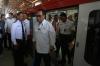 Menhub Budi Karya Mengikuti Uji Coba Terbatas LRT Jabodebek