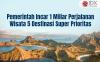 Pemerintah Incar Satu Miliar Perjalanan Wisata di Lima Destinasi Super Prioritas