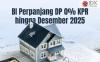 BI Perpanjang DP 0 Persen untuk KPR hingga Desember 2025