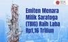 Pendapatan Naik, Laba TBIG Milik Saratoga Capai Rp1,16 Triliun