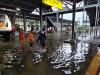 Banjir Semarang Sebabkan Dua KA Tujuan Malang Alami Keterlambatan. (Foto: MNC Media)