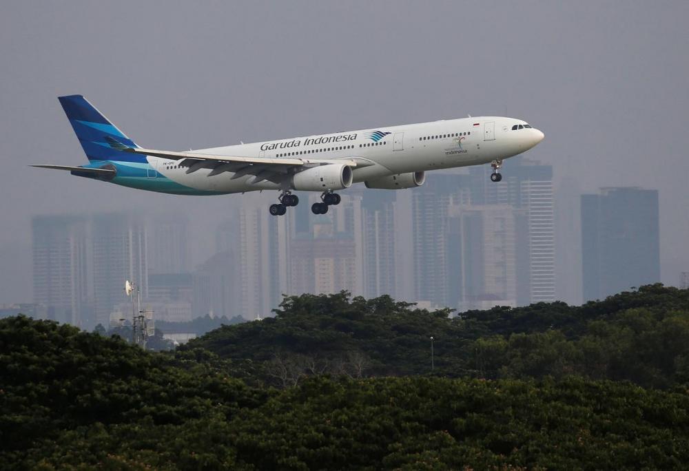 Pesawat Garuda Khusus Haji Balik ke Bandara Setelah 4 Jam 