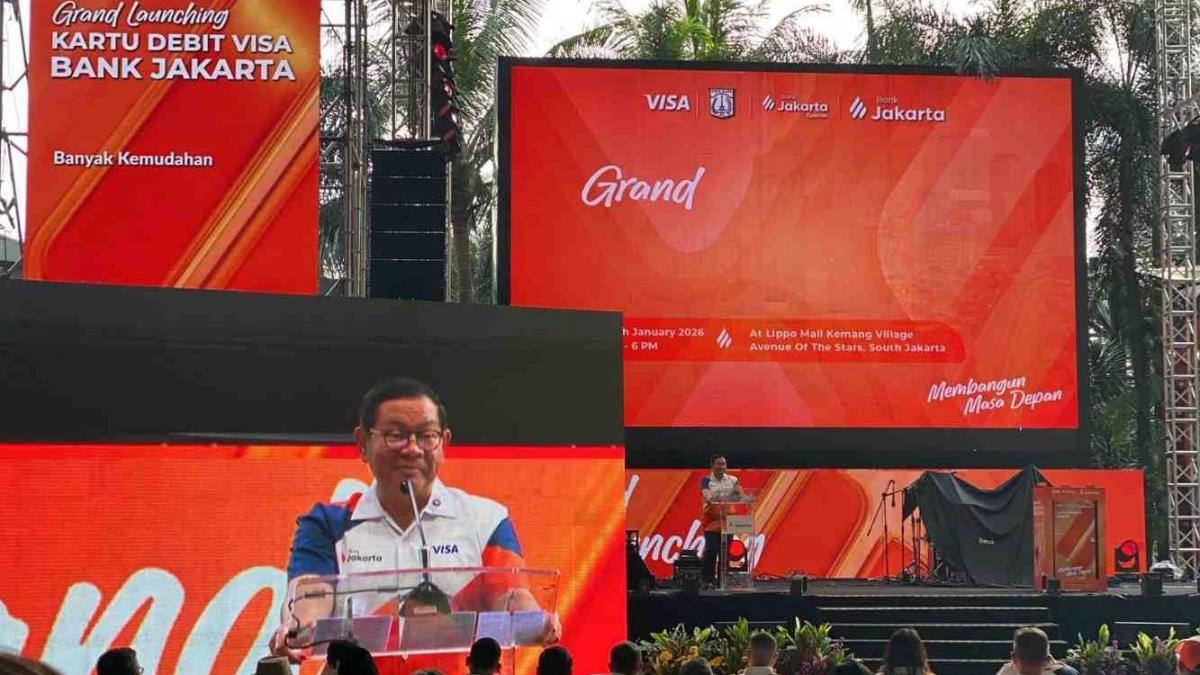 Pramono: Kartu Debit Visa Bank Jakarta Bisa Digunakan di 200 Negara Lebih Pramono: Kartu Debit Visa Bank Jakarta Bisa Digunakan di 200 Negara Lebih